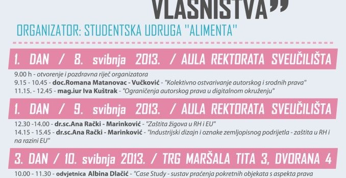 Kongres “Pravo intelektualnog vlasništva” 2013. Kongres “Pravo intelektualnog vlasništva” 2013.