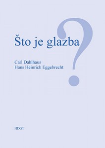 Naslovnica knjige Što je glazba