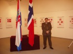 Otvorenje izložbe "Norveške zastave", Galerija "Zvonimir", Ministarstvo obrane Republike Hrvatske, Zagreb, 17.2.2005.