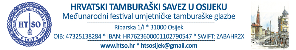 Hrvatski tamburaški savez u Osijeku