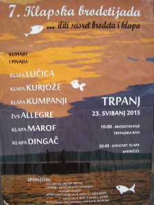 7. klapska brodetijada, Pelješac (23. svibanj 2015.)