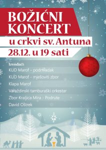 Božićni koncert KUD-a "Marof" (Crkva sv. Antuna Padovanskog, Novi Marof, 28.12.2014.)