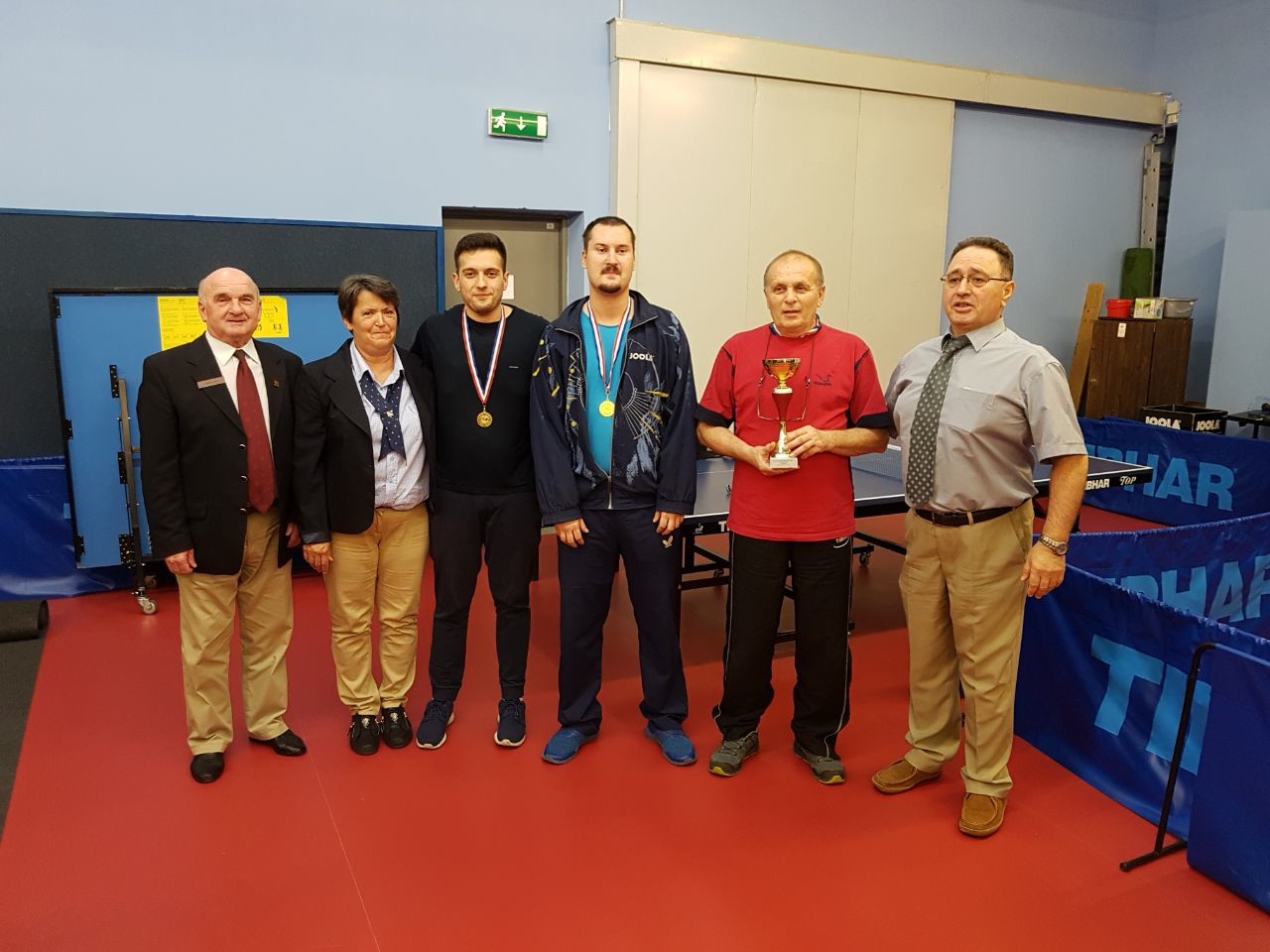 Kvalifikacije za popunu 1. HL zapad - 1. mjesto, lnd S. Šišak, Ivana Medvedović, Pavao Jozić, Dario Ilijić, Tomislav Glad i Viktor Jozić