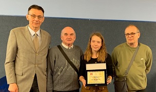 Lucija Krnić stolnotesič-ica Kluba za 2018. godinu