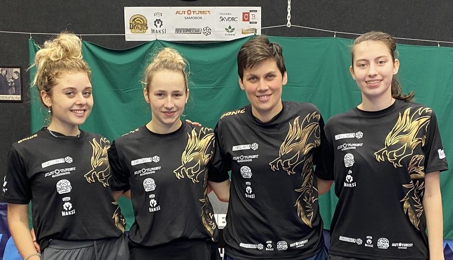 Samoborske zmajice lnd Bardač, Ilić, Bašakard i A. Znika