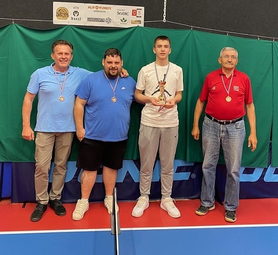 15. Samoborska stolnoteniska liga - 3. mjesto Iva čarape