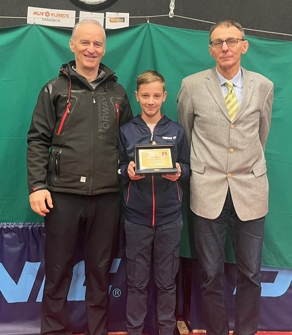 M. Terihaj stolnotenisač-ca Kluba 2023.