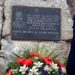 Odavanje počasti Ivanu Franjiću