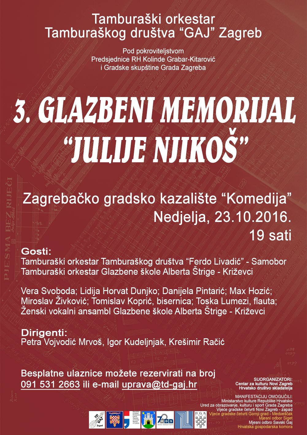 3. Glazbeni memorijal ”Julije Njikoš”